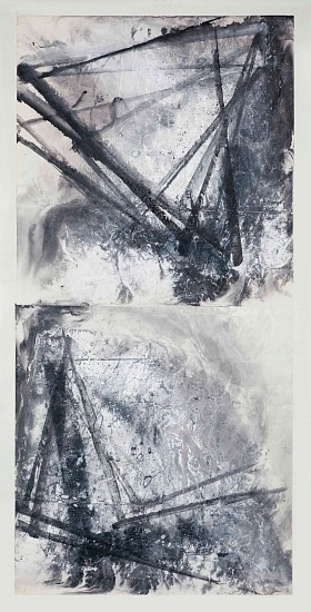 Zheng Chongbin, Diagonal Plain
2014, Ink and acrylic on xuan paper