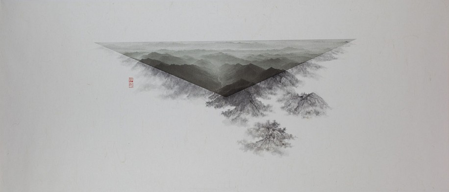 Arnold Chang and Michael Cherney, Perspectives 1
2015, Photography and ink on Xuan paper